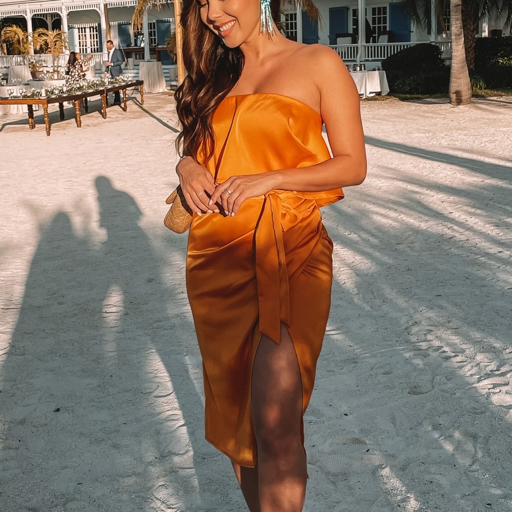 LOVERS & FRIENDS Satin Dress
